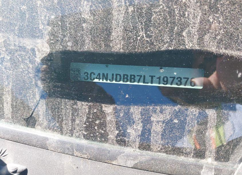 Photo 9 of 2020 Jeep Compass ALTITUDE 4X4 (VIN 3C4NJDBB7LT197376)