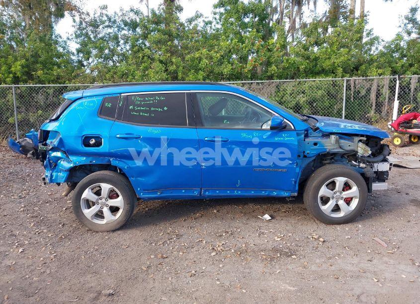 Photo 14 of 2020 Jeep Compass LATITUDE 4X4 (VIN 3C4NJDBB7LT241005)