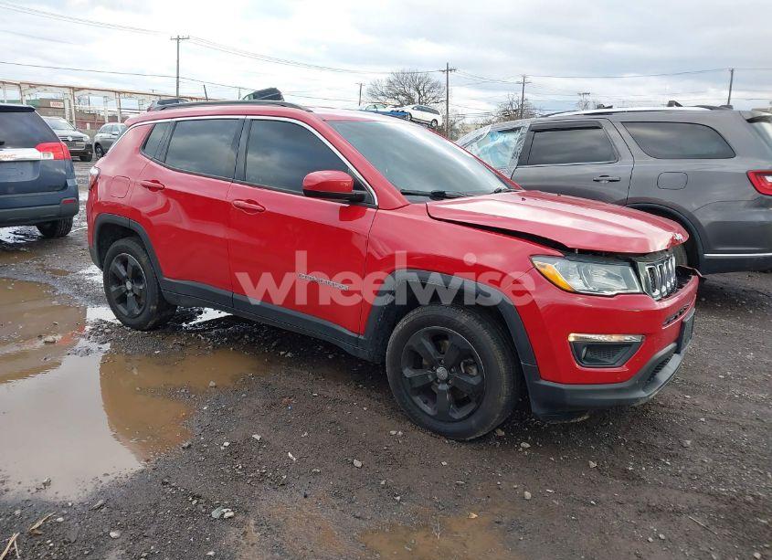 2019 Jeep Compass LATITUDE 4X4 (VIN 3C4NJDBB8KT836217) main photo