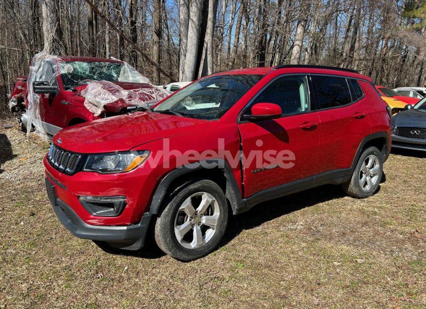 2020 Jeep Compass LATITUDE 4X4 (VIN 3C4NJDBB8LT149014) main photo