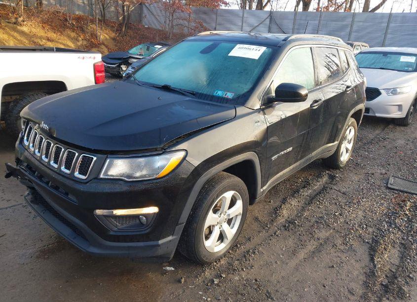 Photo 2 of 2020 Jeep Compass LATITUDE 4X4 (VIN 3C4NJDBB8LT149076)