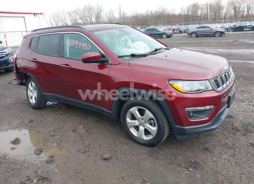 2021 Jeep Compass LATITUDE 4X4 (VIN 3C4NJDBB8MT530329) main photo