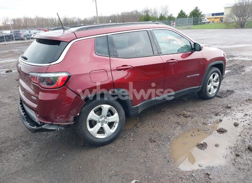 Photo 4 of 2021 Jeep Compass LATITUDE 4X4 (VIN 3C4NJDBB8MT530329)