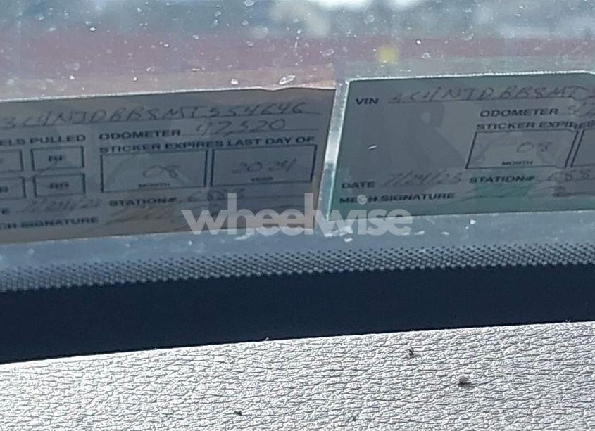 Photo 17 of 2021 Jeep Compass ALTITUDE 4X4 (VIN 3C4NJDBB8MT554646)