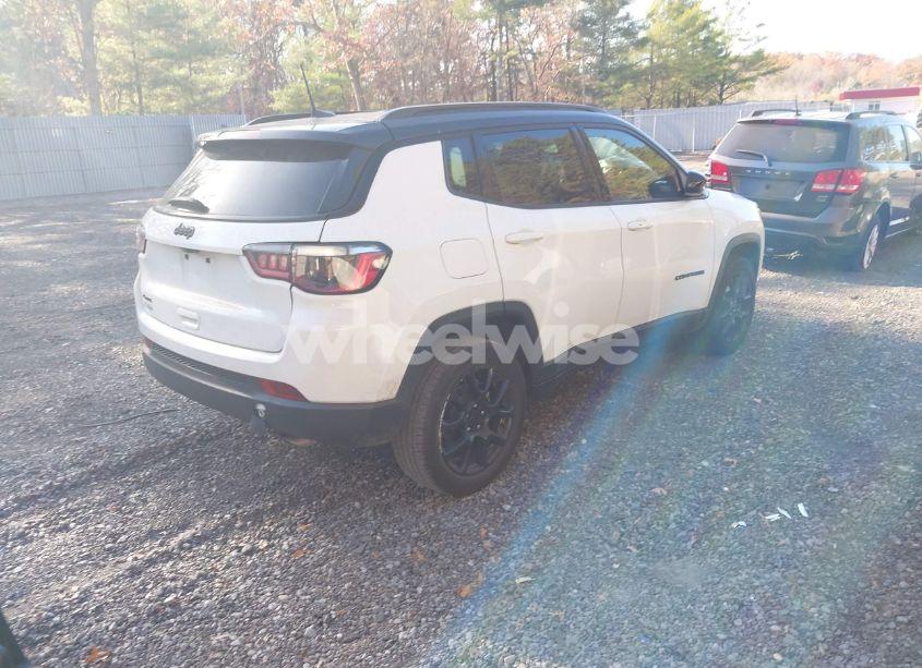 Photo 4 of 2022 Jeep Compass ALTITUDE 4X4 (VIN 3C4NJDBB8NT176488)