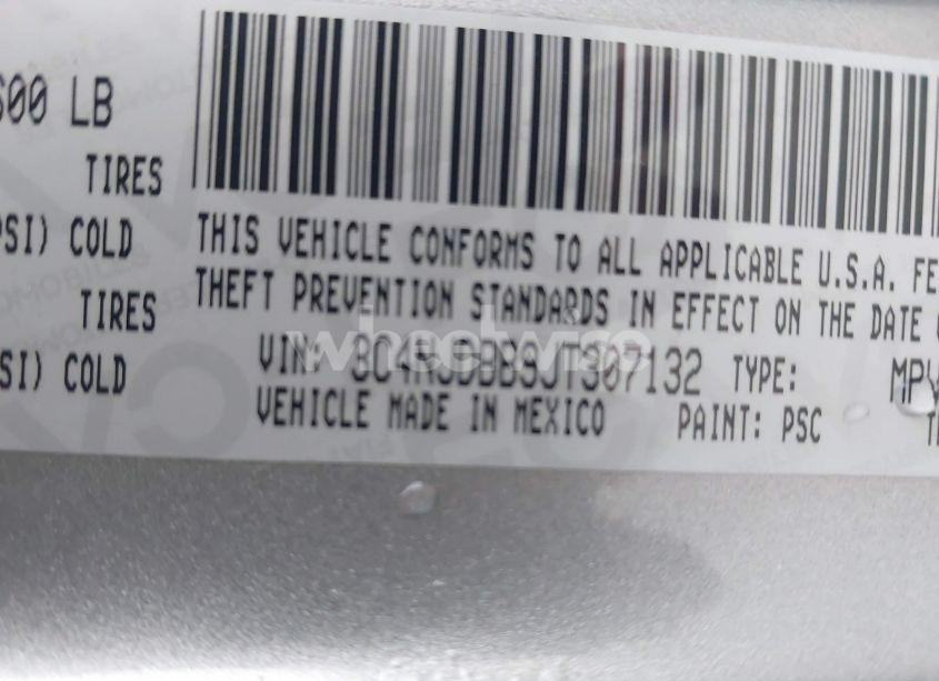 Photo 9 of 2018 Jeep Compass LATITUDE 4X4 (VIN 3C4NJDBB9JT307132)