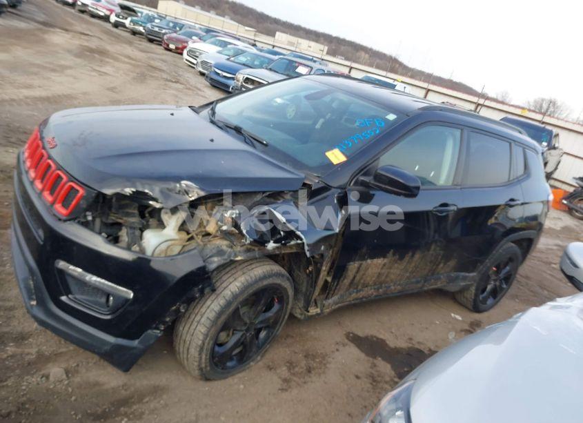 Photo 14 of 2020 Jeep Compass ALTITUDE 4X4 (VIN 3C4NJDBB9LT137387)