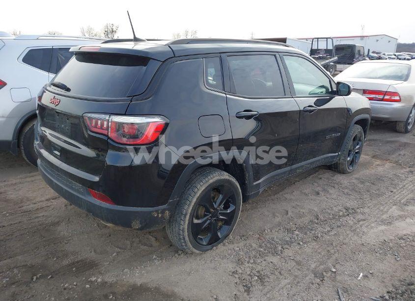 Photo 4 of 2020 Jeep Compass ALTITUDE 4X4 (VIN 3C4NJDBB9LT137387)