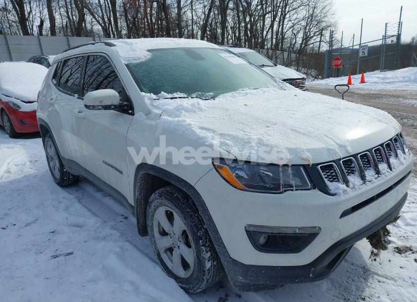 2021 Jeep Compass LATITUDE 4X4 (VIN 3C4NJDBB9MT504242) main photo