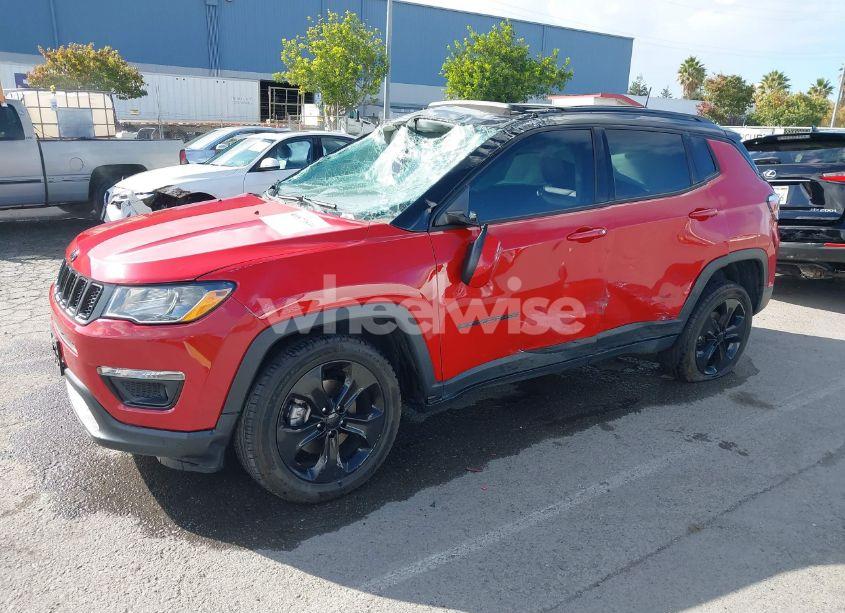 Photo 2 of 2021 Jeep Compass ALTITUDE 4X4 (VIN 3C4NJDBB9MT557975)