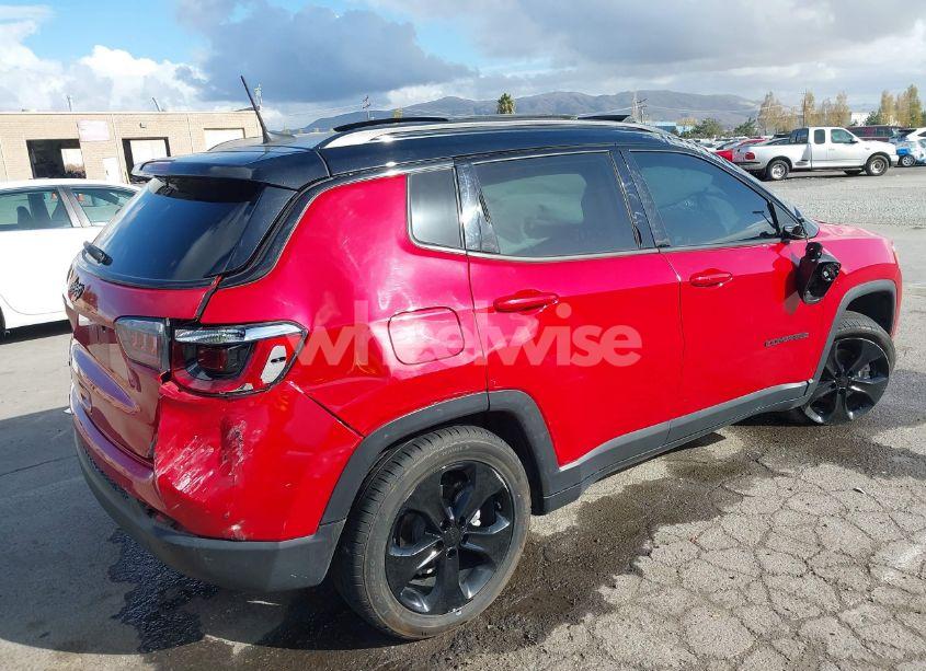 Photo 4 of 2021 Jeep Compass ALTITUDE 4X4 (VIN 3C4NJDBB9MT557975)