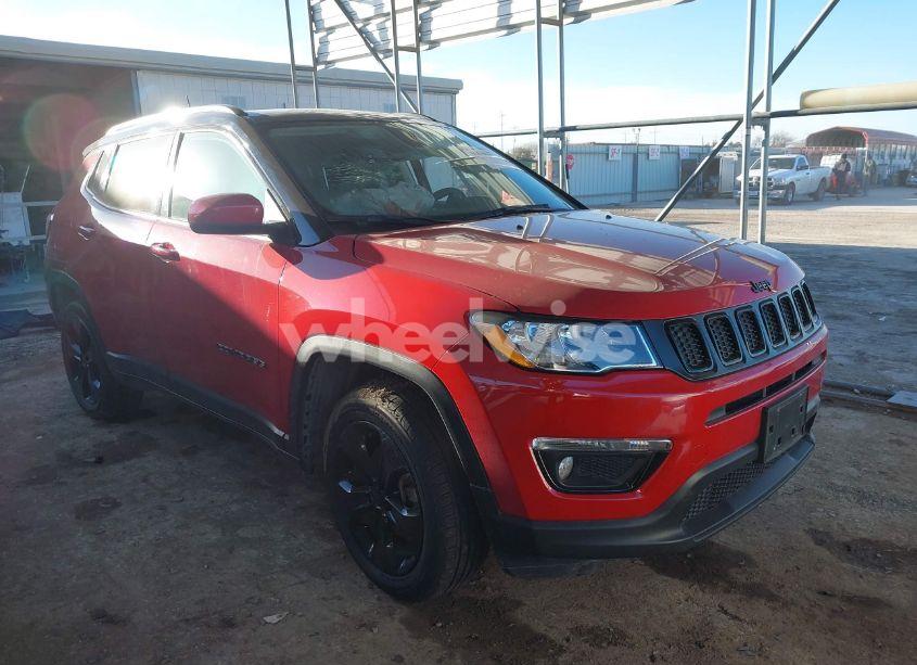 2021 Jeep Compass ALTITUDE 4X4 (VIN 3C4NJDBB9MT595254) main photo