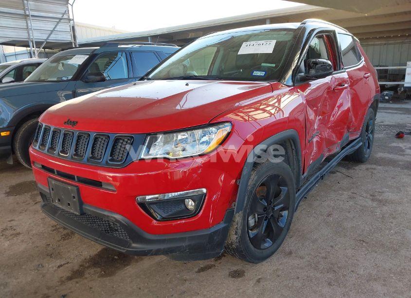 Photo 2 of 2021 Jeep Compass ALTITUDE 4X4 (VIN 3C4NJDBB9MT595254)