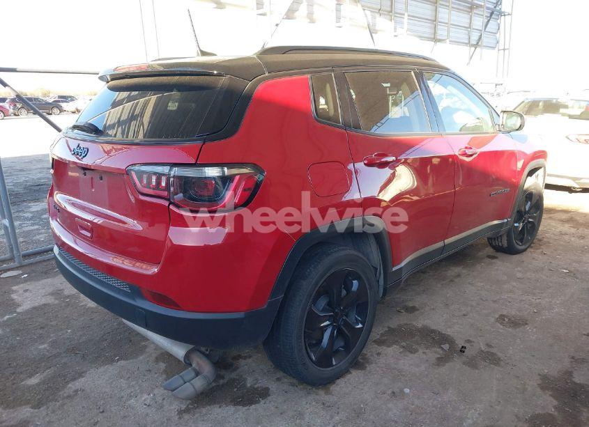 Photo 4 of 2021 Jeep Compass ALTITUDE 4X4 (VIN 3C4NJDBB9MT595254)