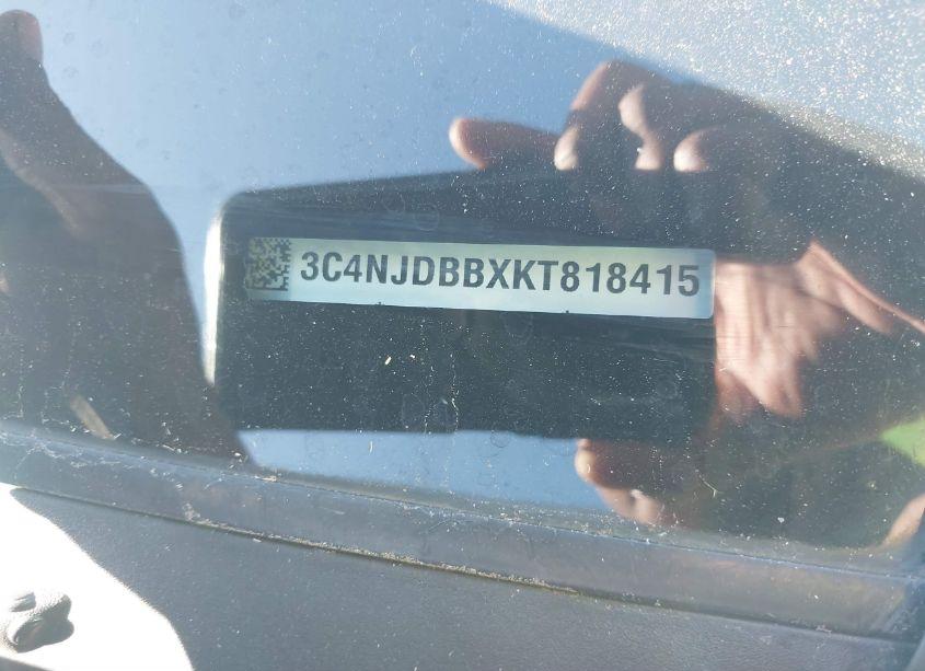 Photo 9 of 2019 Jeep Compass LATITUDE 4X4 (VIN 3C4NJDBBXKT818415)