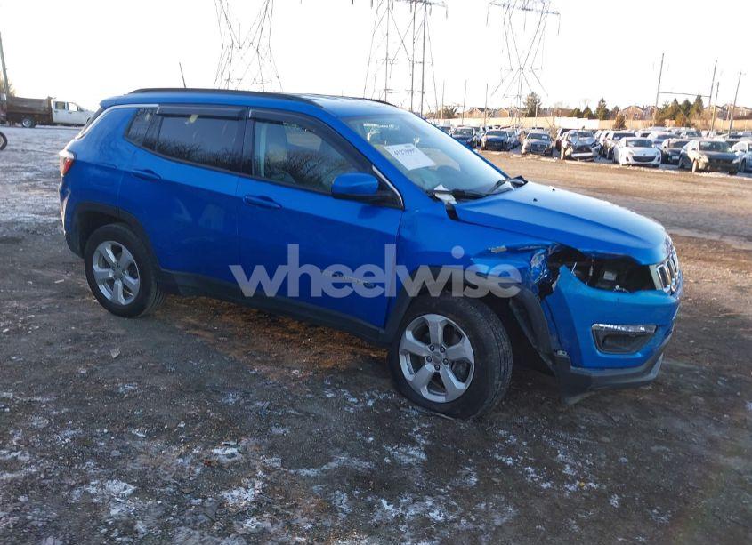 2021 Jeep Compass LATITUDE 4X4 (VIN 3C4NJDBBXMT576440) main photo