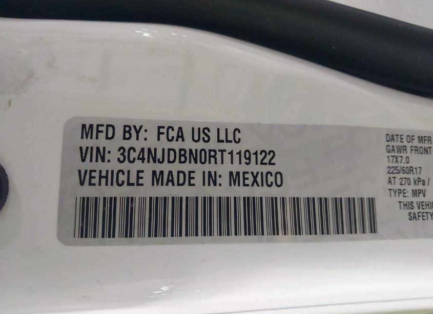 Photo 9 of 2024 Jeep Compass LATITUDE 4X4 (VIN 3C4NJDBN0RT119122)