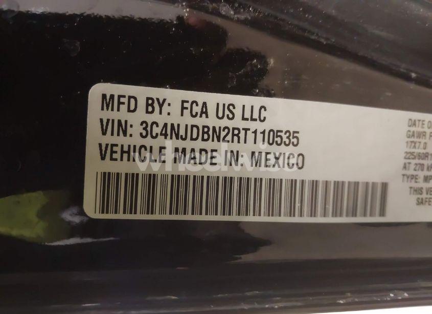 Photo 9 of 2024 Jeep Compass LATITUDE 4X4 (VIN 3C4NJDBN2RT110535)