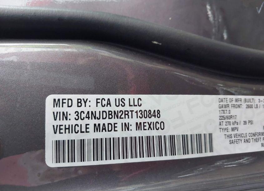 Photo 9 of 2024 Jeep Compass LATITUDE 4X4 (VIN 3C4NJDBN2RT130848)