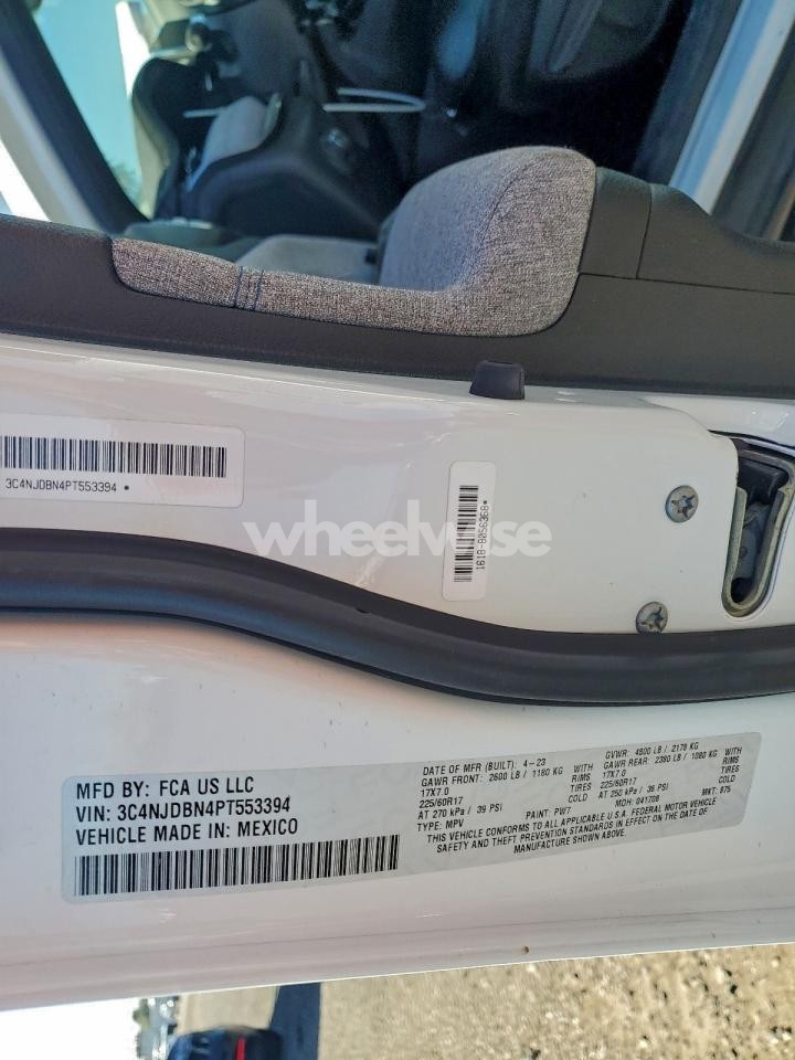 Photo 13 of 2023 JEEP COMPASS LATITUDE (VIN 3C4NJDBN4PT553394)