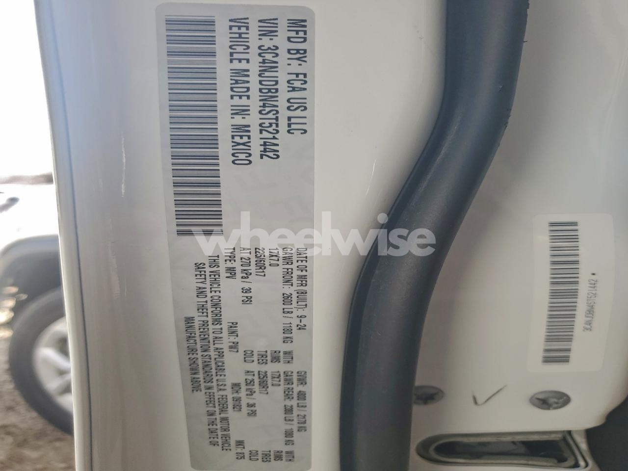 Photo 13 of 2025 JEEP COMPASS LATITUDE (VIN 3C4NJDBN4ST521442)