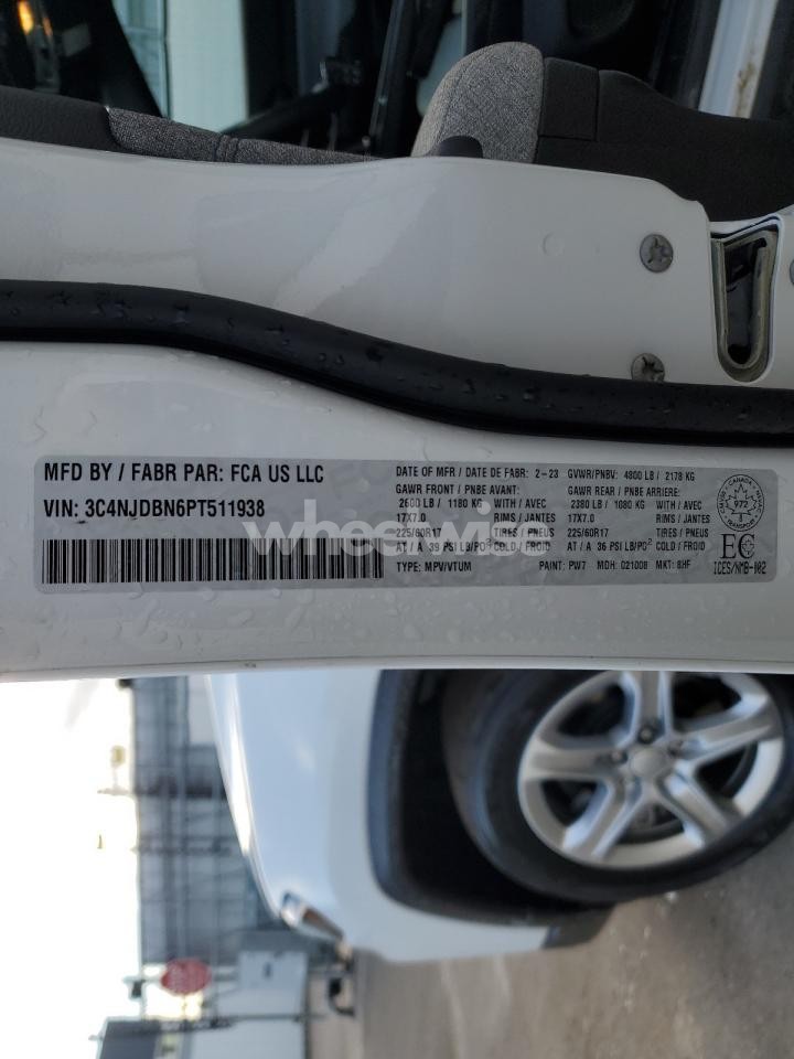 Photo 13 of 2023 JEEP COMPASS LATITUDE N/A (VIN 3C4NJDBN6PT511938)