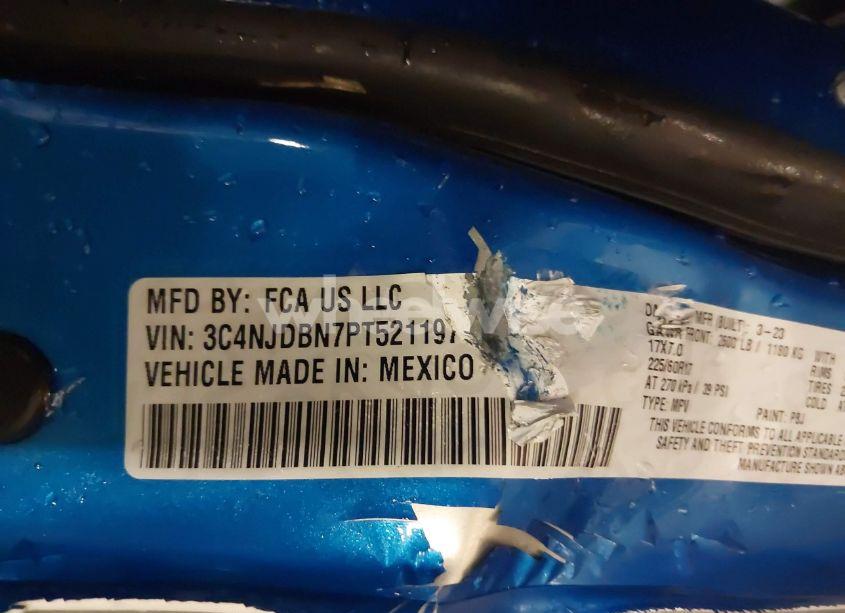 Photo 9 of 2023 Jeep Compass LATITUDE 4X4 (VIN 3C4NJDBN7PT521197)