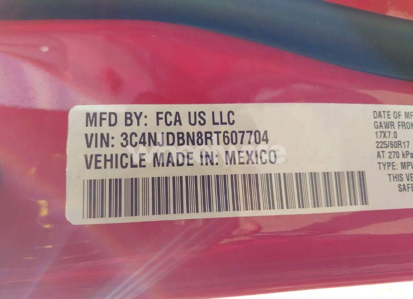 Photo 9 of 2024 Jeep Compass LATITUDE 4X4 (VIN 3C4NJDBN8RT607704)