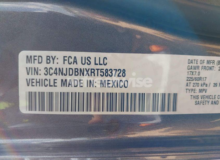 Photo 9 of 2024 Jeep Compass LATITUDE 4X4 (VIN 3C4NJDBNXRT583728)