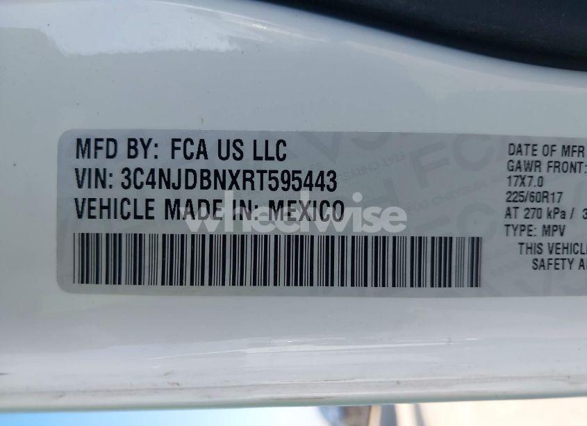 Photo 9 of 2024 Jeep Compass LATITUDE 4X4 (VIN 3C4NJDBNXRT595443)