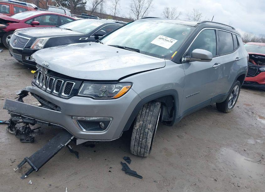 Photo 2 of 2021 Jeep Compass LIMITED 4X4 (VIN 3C4NJDCB0MT554221)
