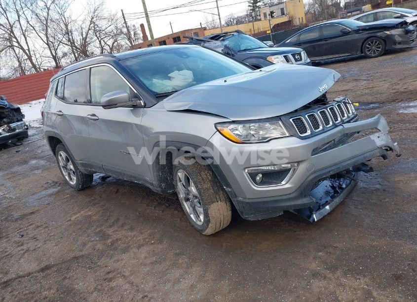 2021 Jeep Compass LIMITED 4X4 (VIN 3C4NJDCB0MT558785) main photo