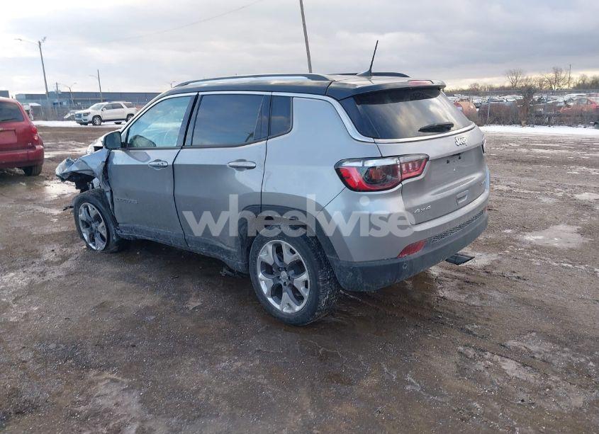 Photo 3 of 2021 Jeep Compass LIMITED 4X4 (VIN 3C4NJDCB0MT558785)