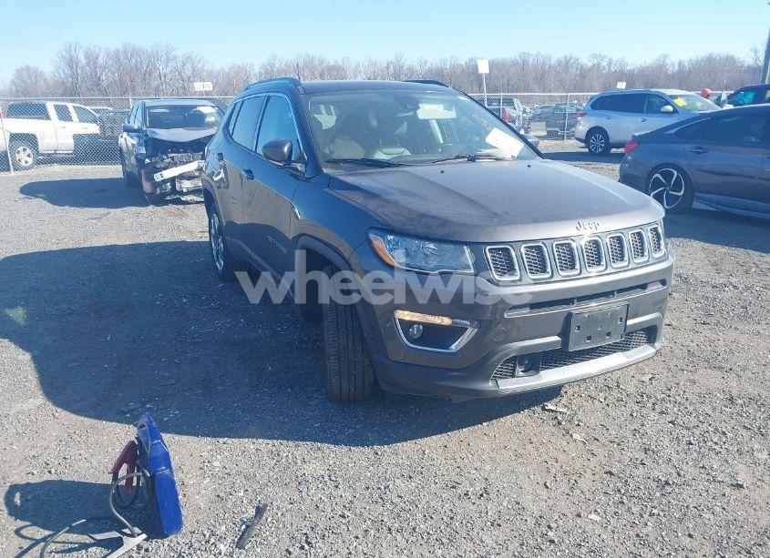 2021 Jeep Compass LIMITED 4X4 (VIN 3C4NJDCB0MT583329) main photo