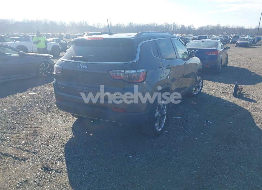 Photo 4 of 2021 Jeep Compass LIMITED 4X4 (VIN 3C4NJDCB0MT583329)