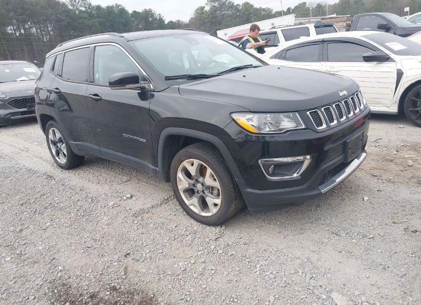 2021 Jeep Compass LIMITED 4X4 (VIN 3C4NJDCB0MT603143) main photo