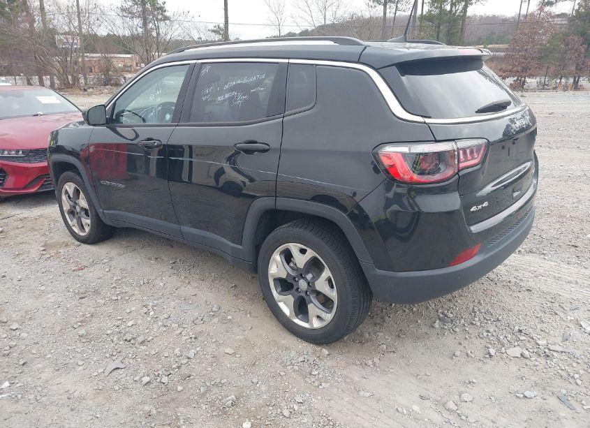 Photo 3 of 2021 Jeep Compass LIMITED 4X4 (VIN 3C4NJDCB0MT603143)