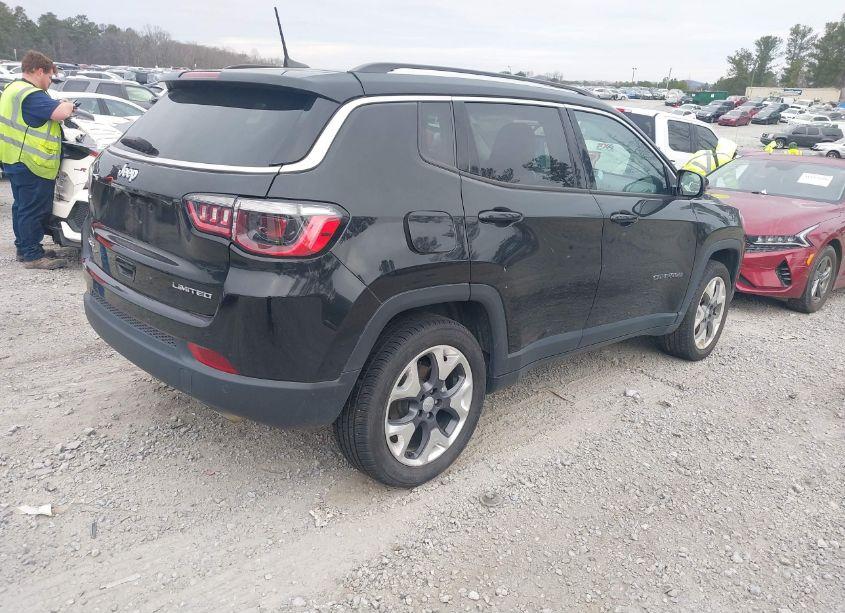 Photo 4 of 2021 Jeep Compass LIMITED 4X4 (VIN 3C4NJDCB0MT603143)