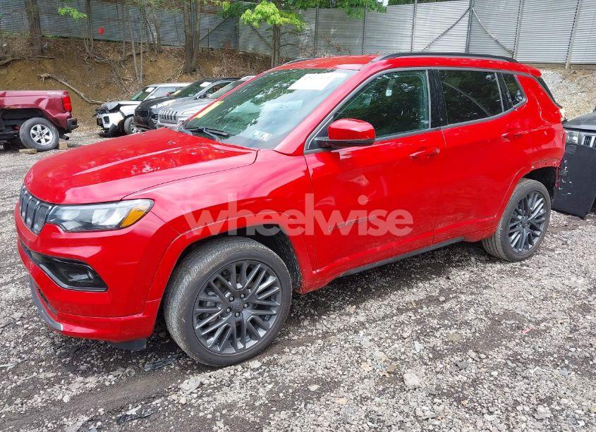 Photo 2 of 2022 Jeep Compass (RED) EDITION 4X4 (VIN 3C4NJDCB0NT154158)