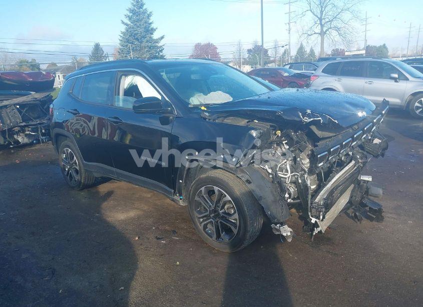 2022 Jeep Compass LIMITED 4X4 (VIN 3C4NJDCB0NT197513) main photo