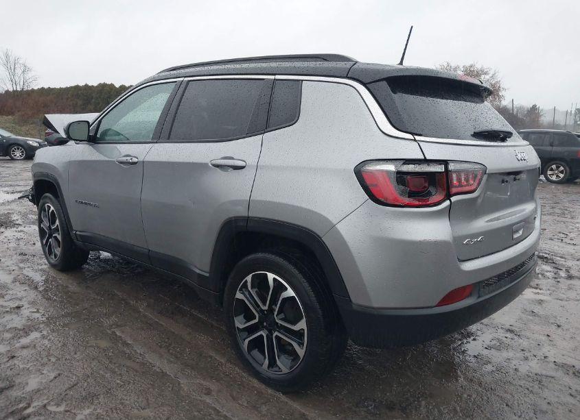 Photo 3 of 2022 Jeep Compass LIMITED 4X4 (VIN 3C4NJDCB0NT203665)