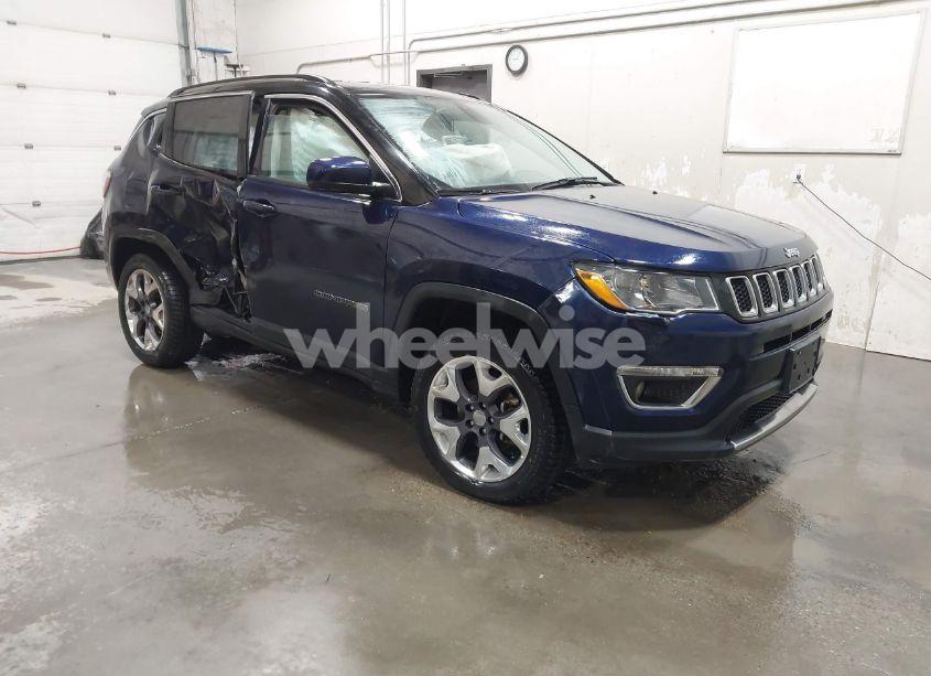 2020 Jeep Compass LIMITED 4X4 (VIN 3C4NJDCB1LT203607) main photo