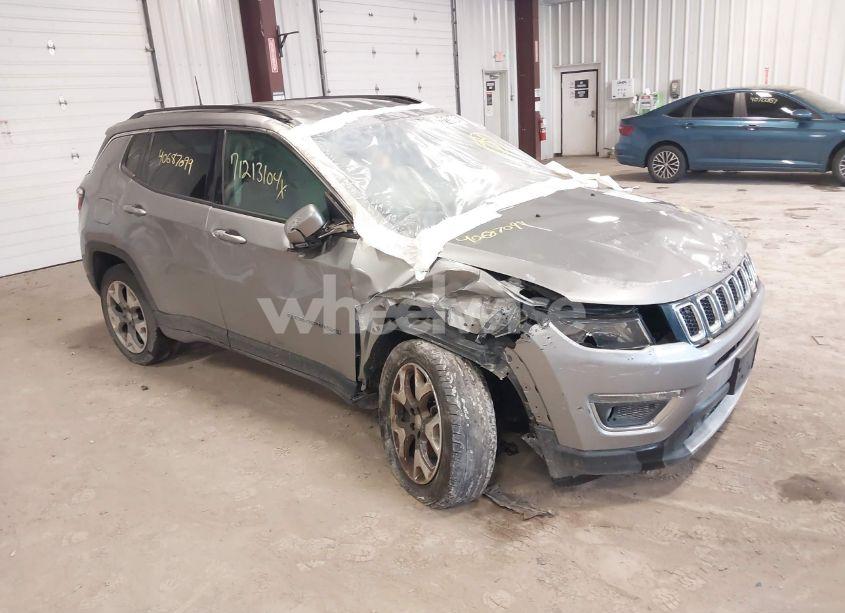 2021 Jeep Compass LIMITED 4X4 (VIN 3C4NJDCB1MT527447) main photo