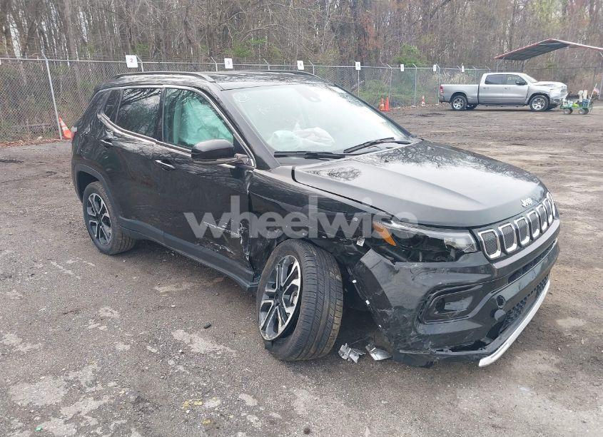 2022 Jeep Compass LIMITED 4X4 (VIN 3C4NJDCB1NT108788) main photo