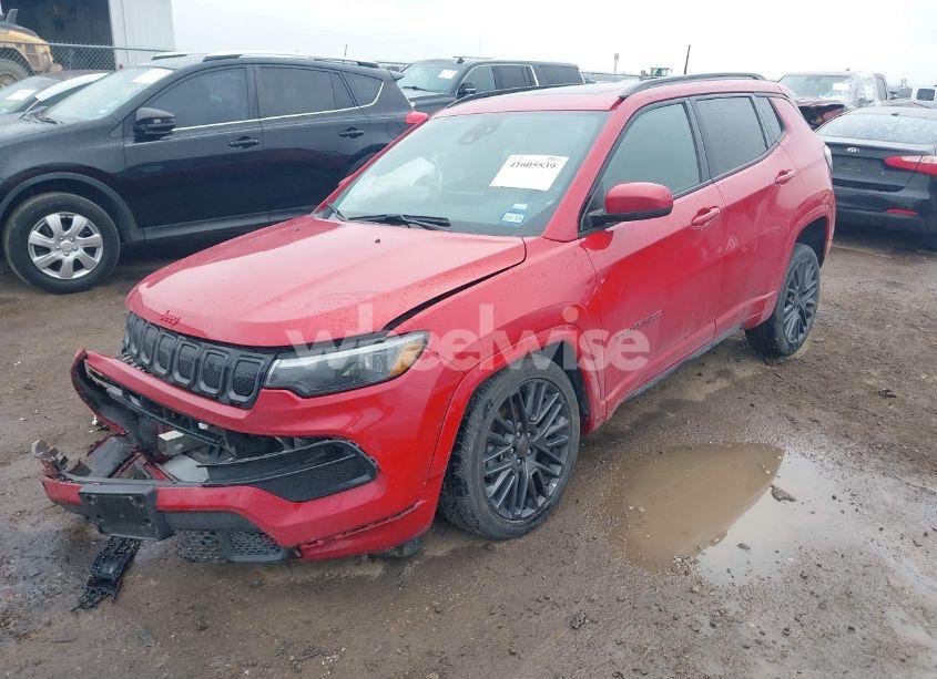 Photo 2 of 2022 Jeep Compass (RED) EDITION 4X4 (VIN 3C4NJDCB1NT213153)