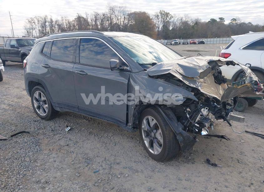 2021 Jeep Compass LIMITED 4X4 (VIN 3C4NJDCB2MT527554) main photo