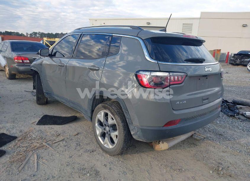 Photo 3 of 2021 Jeep Compass LIMITED 4X4 (VIN 3C4NJDCB2MT527554)