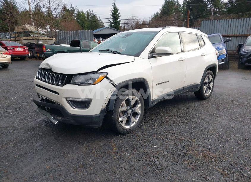 Photo 2 of 2021 Jeep Compass LIMITED 4X4 (VIN 3C4NJDCB2MT553507)