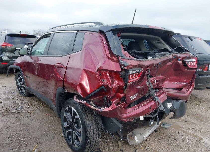 Photo 3 of 2022 Jeep Compass LIMITED 4X4 (VIN 3C4NJDCB2NT108637)