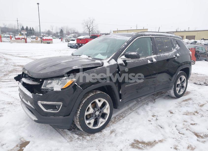 Photo 2 of 2021 Jeep Compass LIMITED 4X4 (VIN 3C4NJDCB3MT550874)